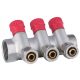  X-HOME PEX MANIFOLD 1” x 16 mm 3 CIRCUITS DHW SECTIONS FOR HOT WATER MONO