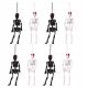  Rubber Skeleton Children's Toy Mini 8-piece