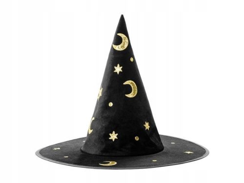  WITCH hat black HALLOWEEN moons