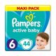  Pampers Active Baby Diapers Size 6 44 pcs.