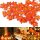  LIGHT GARLAND 80LED LAMPS MAPLE LEAVES AUTUMN DECORATIONS HALLOWEEN XL