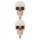  2x Halloween party ornament made of synthetic resin