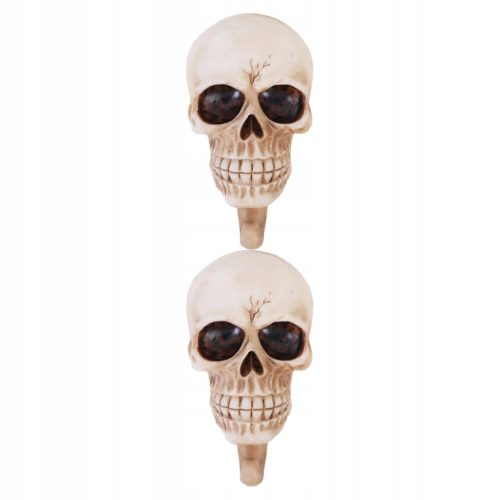  2x Halloween party ornament made of synthetic resin