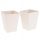  9 x 12 pieces white popcorn boxes, bucket with