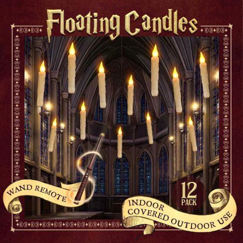  HALLOWEEN USE HARRY POTTER WAND CONTROL CANDLES 13 PCS