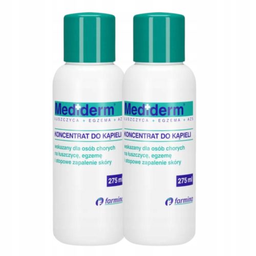 Mediderm Bath Concentrate 275 ml Twin-Pack for Dry, Itchy Skin