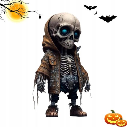  Halloween skeleton decoration for garden and desk