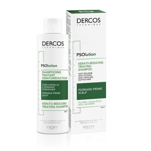 Vichy Dercos PSOlution Kerato-Reducing Shampoo for Flaky Scalp, 200 ml