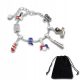  Silver Harley Quinn Bracelet - Joker 2