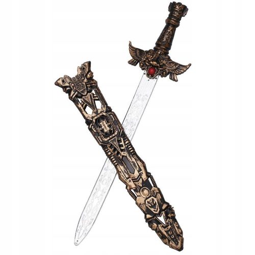  A set of plastic sword costume accessories as a gift for children