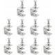  10pcs C clamps, mini screw clamp, 304 screw clamp, table clamp