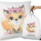  PILLOW BAG FOR SCHOOL KINDERGARTEN ANIMALS CAT UNICORN NAME GIFT