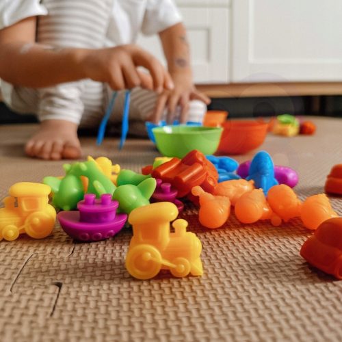  EDUCATIONAL GAME COLOR SORTER LEARNING COUNTING 44 el VEHICLES