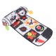  Baby Tummy Time Pillow with Mat Black White High Contrast Color Soft Tummy