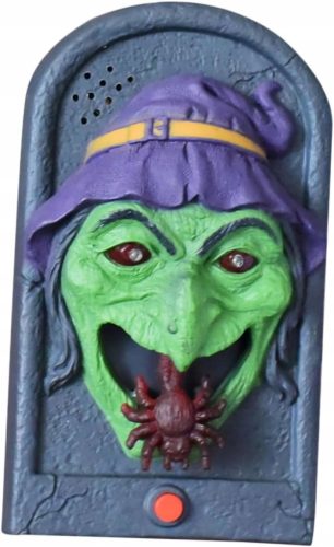  Scary Halloween Decoration, Scary Doorbell, Halloween Doorbell with Sound