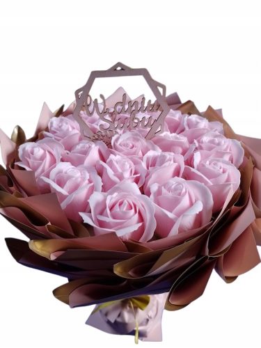  Bouquet of 18 soap roses wedding gift