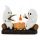  GHOST Bonfire Night Lights, Halloween Decoration, Plug-In Lights, White + Brown