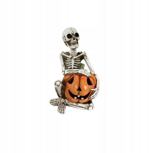  Skeleton Pumpkin Halloween Table Decoration with Light