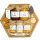  GIFT SET BASKET GIFT FOR GRANDMA GRANDPA TEA MULTI-FLOWER HONEY