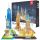  3D PUZZLE CITY OF YORK NEW YORK PANORAMA LED LIGHT 101 PIECES