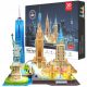  3D PUZZLE CITY OF YORK NEW YORK PANORAMA LED LIGHT 101 PIECES