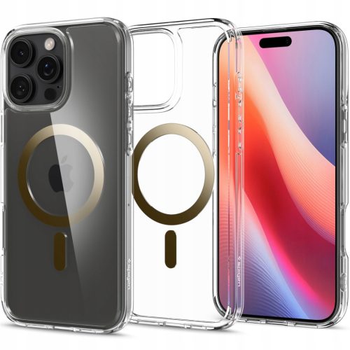  Spigen Back Case for Apple iPhone 16 Pro Ultra Hybrid Mag Colorless