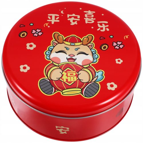  Storage boxes with container lid cookie tin made of tin