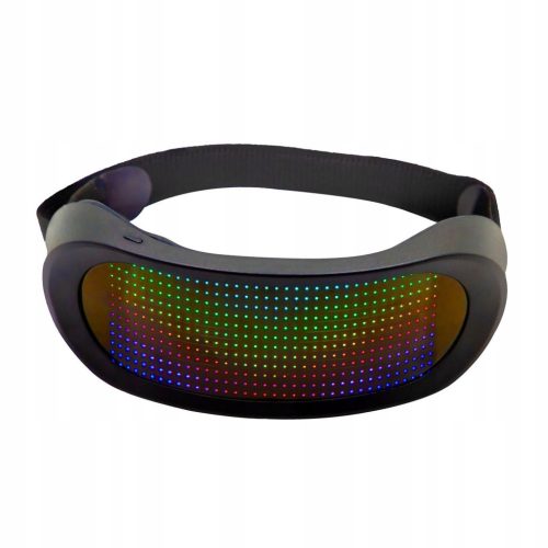  Electronic LED Glasses, Glowing Illuminated USB Raves Party Glasses