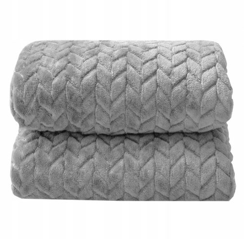  SOFT THICK BLANKET COVER WITH HERRINGBONE PATTERN 200X220