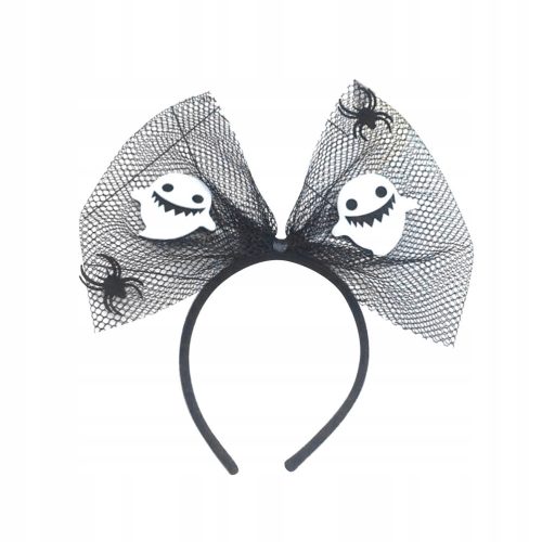  Headband with bow and ghost motif