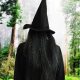  Halloween Black Witch Latex Mask Costume for Children