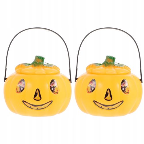  2 pcs. Portable Pumpkin Candy Container