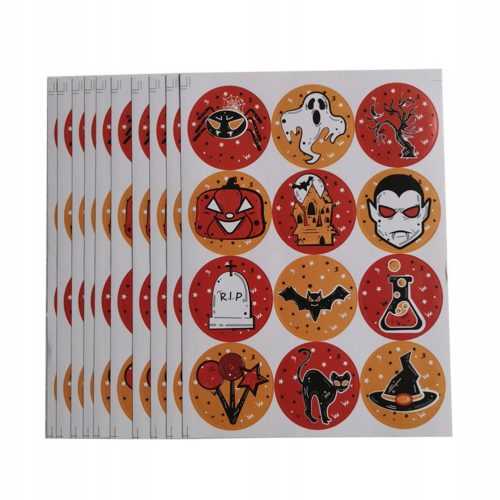  Halloween stickers, seals, window decorations