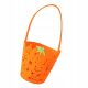  Orange Halloween bag with a smiley