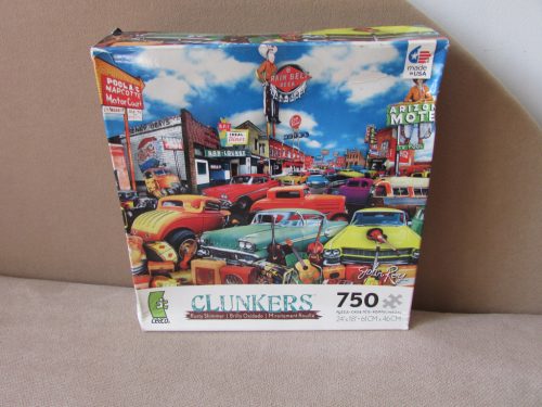  Puzzle cars cars 750pcs Clunkers from USA 46x61cm