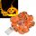  HALLOWEEN GARLAND 20LED CHAIN GLOWING PUMPKIN