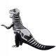 Inflatable dinosaur costume for