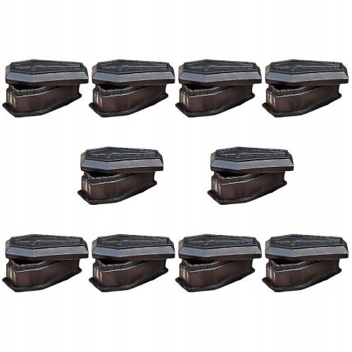  Small Black Coffin Shaped Candy Boxes, 20 Pack, for Halloween