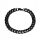  Thick men's bracelet mega armor 316l black 9mm