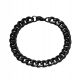  Thick men's bracelet mega armor 316l black 9mm