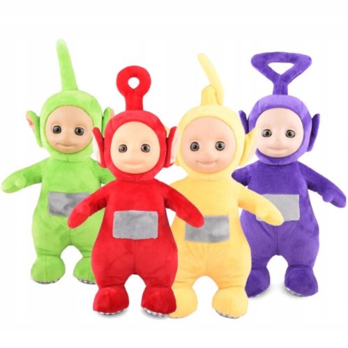  TELETUBE MASCOT SET WITH 4 LARGE 25 CM