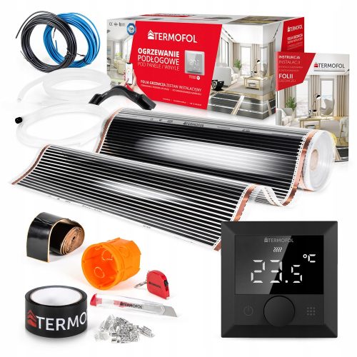  INFRARED HEATING FILM SET power 140W 100cm area 16m² + TF-H5 BLACK