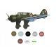  MODEL for gluing the PZL 23B KARAŚ aircraft Set I paints, varnish