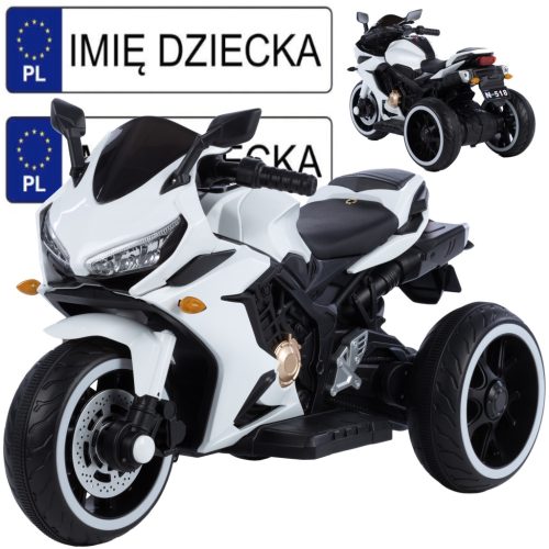  MOTOR battery operated motorcycle for children 2x LED engines MP3