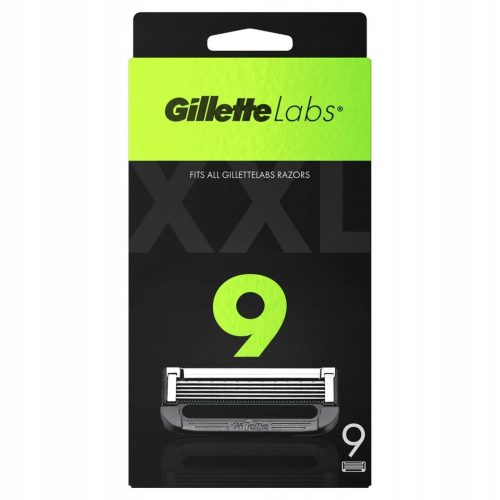  Gillette Labs razor cartridges 9 pcs.