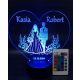  LED Statuette Lamp Engraving Gift - Wedding, Wedding Souvenir