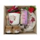  Gift set gift JUMBO cup saucer tea jam cookies