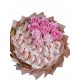  Raffaello and Soap Roses Bouquet for Birthdays, Name Days, Women's Day, Weddings