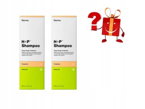  Hemp & Probiotic Shampoo with CBD - Soothing Scalp Care Duo Pack + Free Surprise