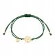  Gold-plated string bracelet with a tree ANIA KRUK